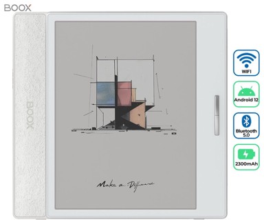 BOOX E-čitač Go Color 7, 7", Android 12, 4 GB, 64 GB, USB-C, bijela